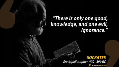 There is only one good, knowledge, and one evil, ignorance. - Socrates Quote Socrates Quotes